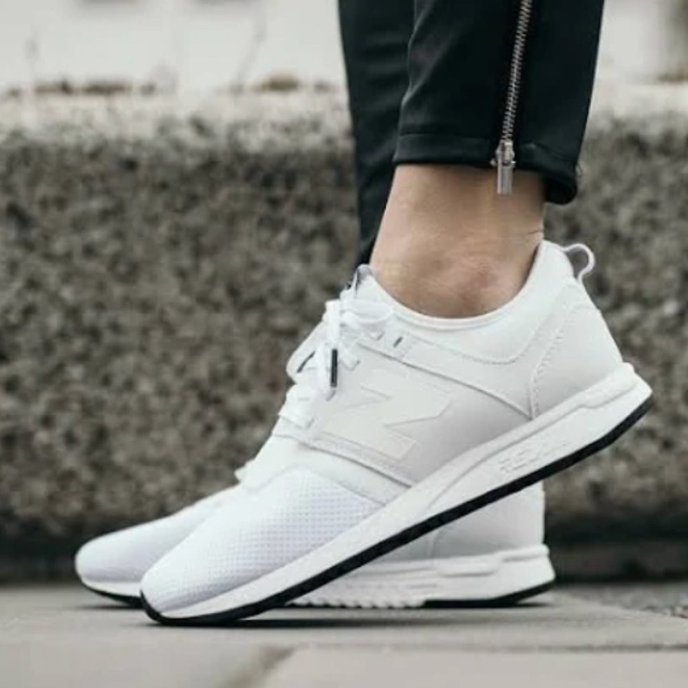 Brand New White New Balance 247 running shoe 8
